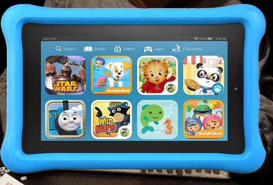 Fire Kids Edition Tablet, 7 Display, Wi-Fi, 16 GB